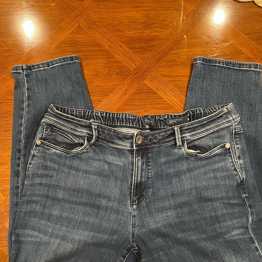 J. Jill Authentic Fit Denim Womens Slim Ankle Jeans Size 16P
